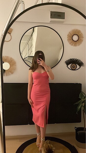 PEMBE ELBİSE ABİYE DÜĞÜN