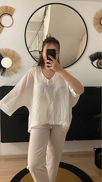 PLAJ BEYAZ İKİLİ TAKIM - Görsel 2