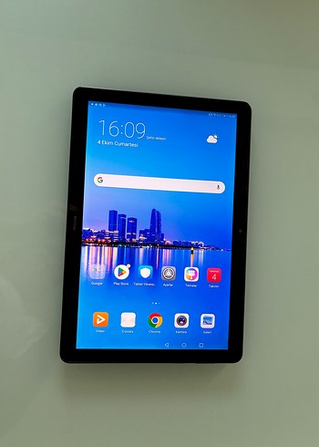 Mavi Tablet 16:9 Ekran Oranlı