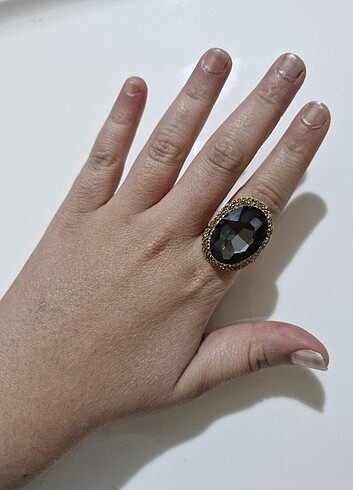 swarovski Gri swarovksi yüzük
