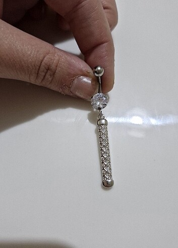 Çelik göbek piercingi - Görsel 3