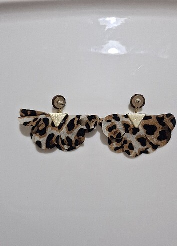 Beden Leopar küpe