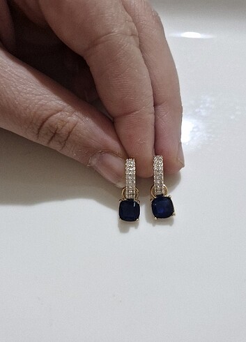 Xuping safir taşlı küpe
