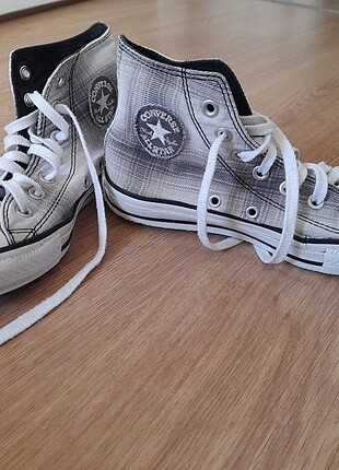 Converse gri beyaz 36,5