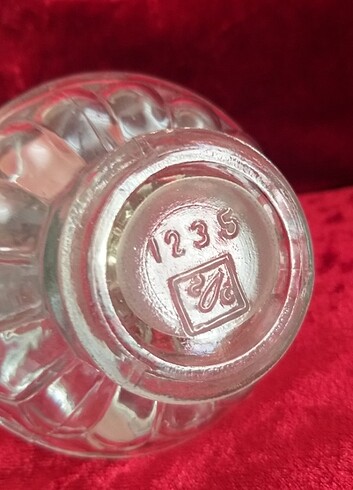 Antika kolonya şişesi.  - Görsel 5