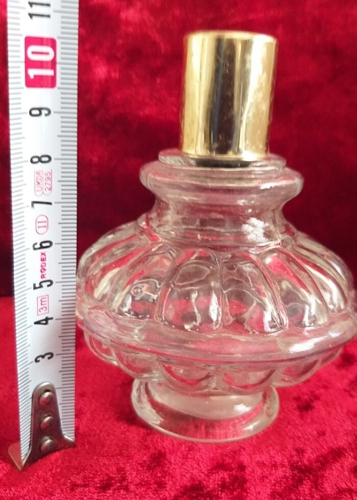 Antika kolonya şişesi.  - Görsel 3