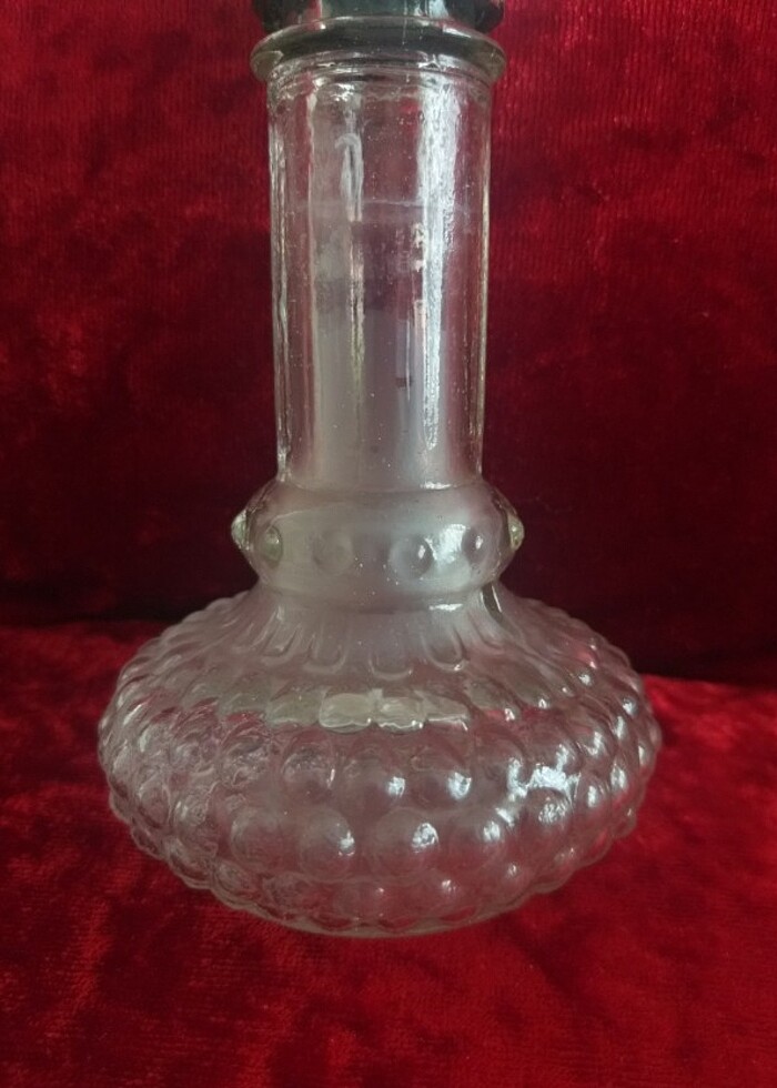 Antika kolonya ,esans şişesi.  - Görsel 5