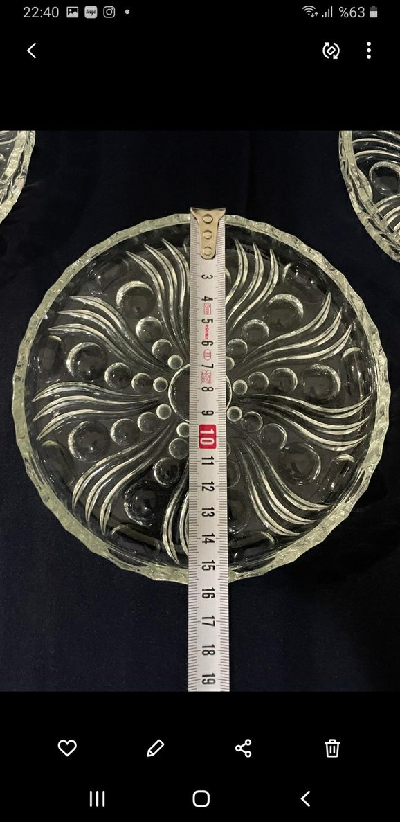 Antika 5 adet tabak. - Görsel 3