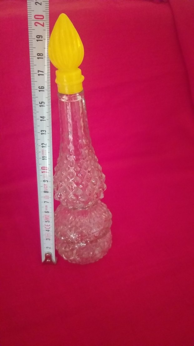 Antika kolonya şişesi. - Görsel 4