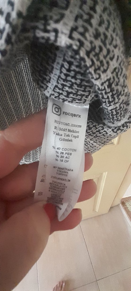 Gri Salaş erkek Triko t-shirt - Görsel 3