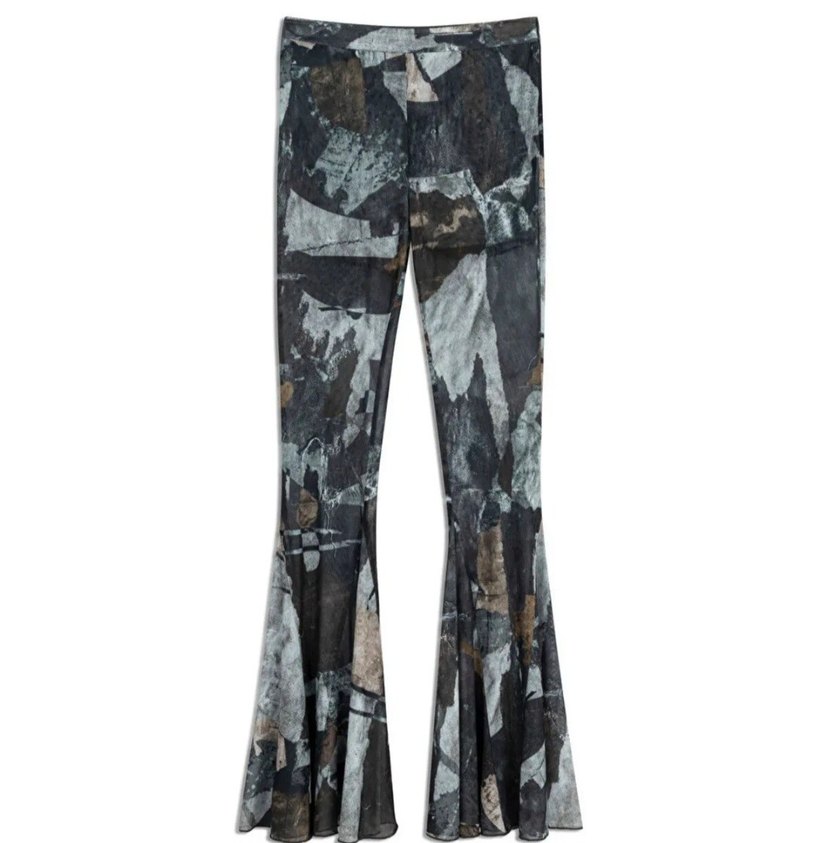 Twist baskılı flate fit pantolon ve üst - Görsel 5