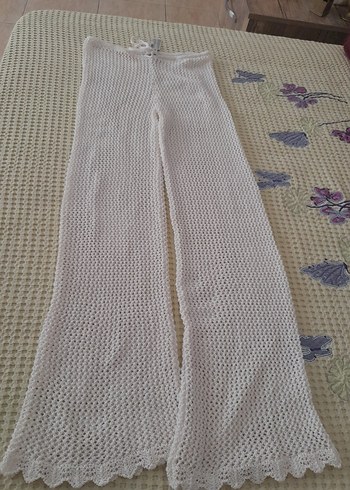 Mango kroşe flare - Görsel 6