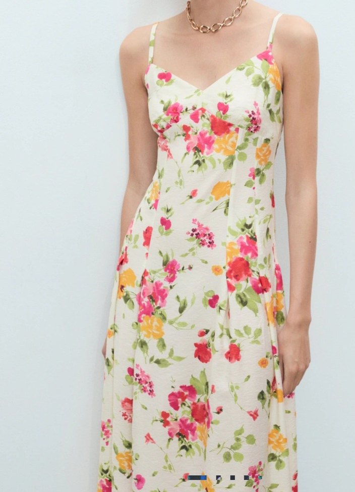 Mango evaze elbise - Görsel 2