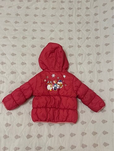 Diğer Pembe şişme mont 9-12 ay