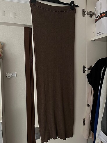 stradivarius vintage uzun etek