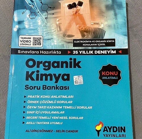 Aydın organik kimya soru bankası