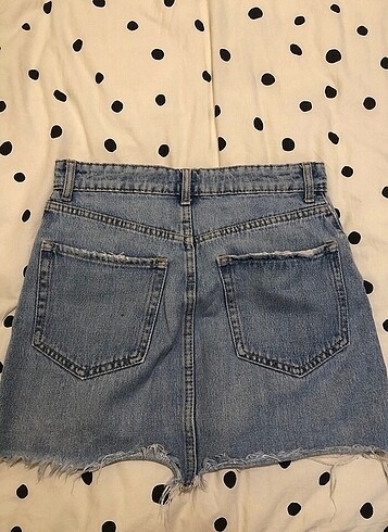 Zara Zara mini mavi kot etek