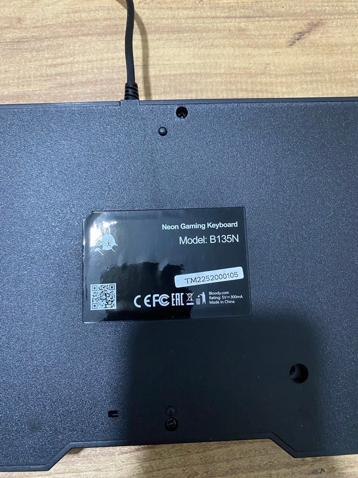 Kablolu Siyah oyuncu klavye - Görsel 2