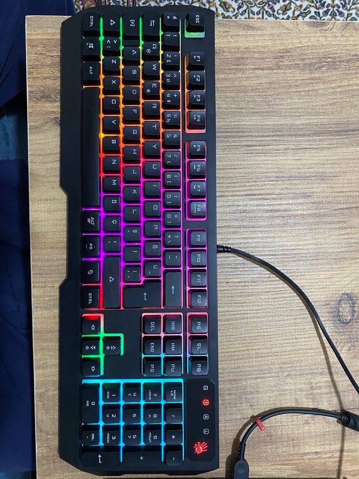 Kablolu Siyah oyuncu klavye - Görsel 3