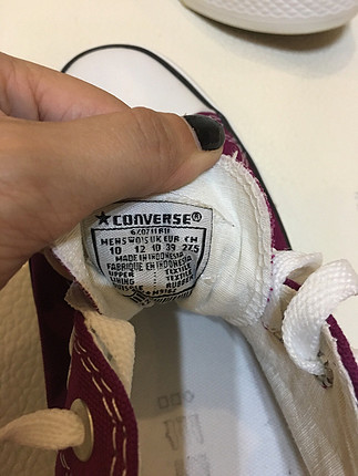 Temiz Converse