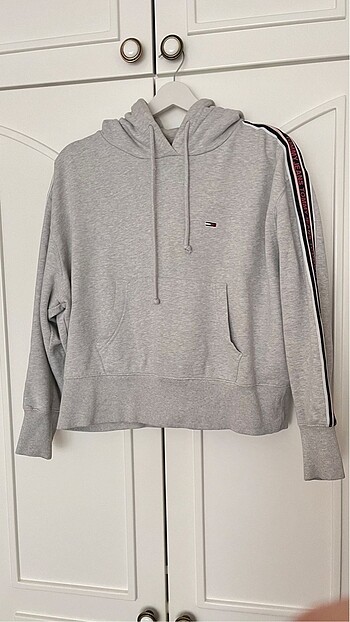 Tommy Jeans Gri Sweatshirt