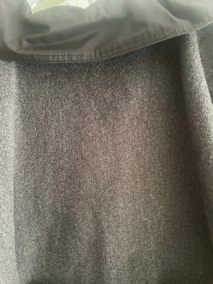 Siyah keten yün Kadın Ceket - Zara - Görsel 4