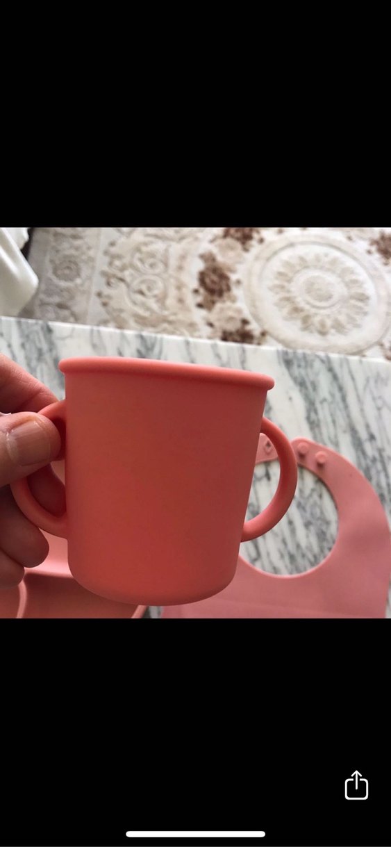 Pastel Pembe Bebek Tabak, Çatal, Bıçak ve Önlük Seti - Görsel 4