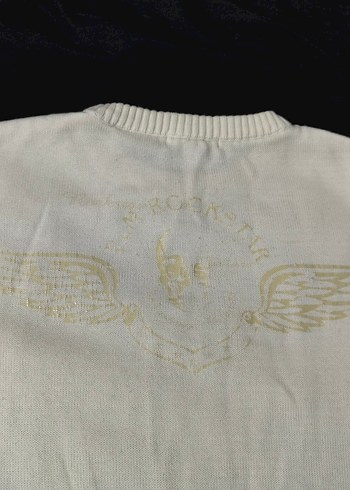 Affliction skull knit sweater - Görsel 4