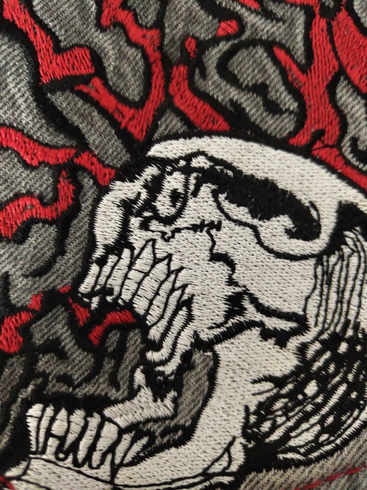 Afllliction type skull baggy pantolon - Görsel 4