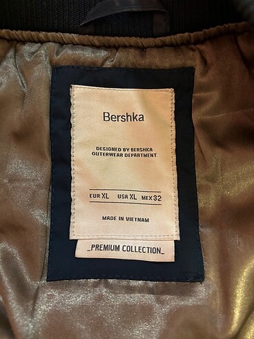 xl Beden Bershka bomber ceket