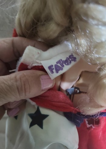 antika fatoş plaklı bebek 80ler kolleksiyonluk - Görsel 7