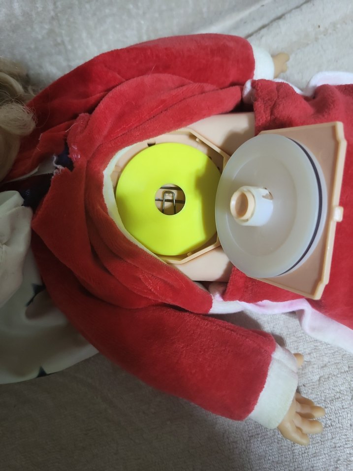 antika fatoş plaklı bebek 80ler kolleksiyonluk - Görsel 5