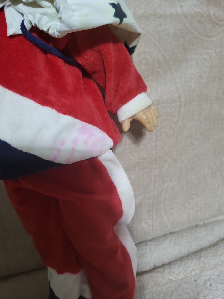 antika fatoş plaklı bebek 80ler kolleksiyonluk - Görsel 3