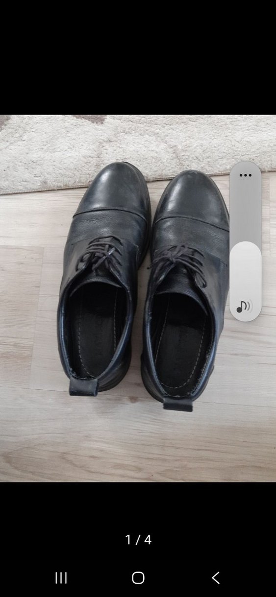 Siyah Erkek Klasik Deri Ayakkabı - Görsel 2