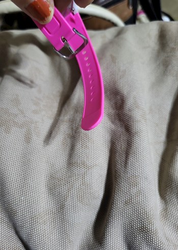 Pembe Dijital kız Saat - Görsel 5