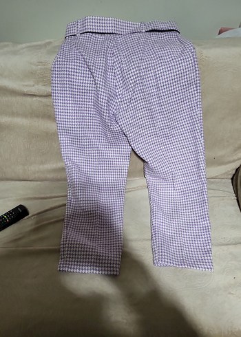 kazayağı desenli kışlık pantolon - Görsel 2