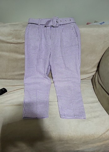 kazayağı desenli kışlık pantolon - Görsel 4