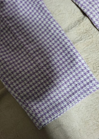 kazayağı desenli kışlık pantolon - Görsel 5