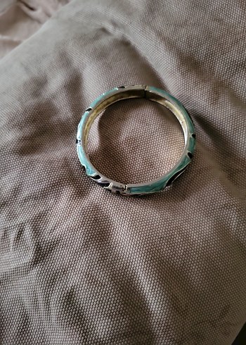 Turkuaz Yılan Desenli Kadın Bileklik - Görsel 3