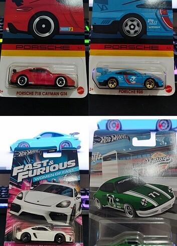 Hot wheels Porscheler
