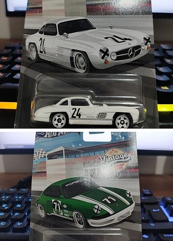 HOT WHEELS vintage Porsche 911 ve mercedes 300 sl
