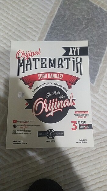 AYT ORİJİNAL MATEMATİK 