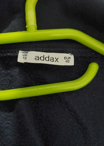 Fermuarlı Mavi Yüksek Yakalı Spor Ceket - Görsel 2