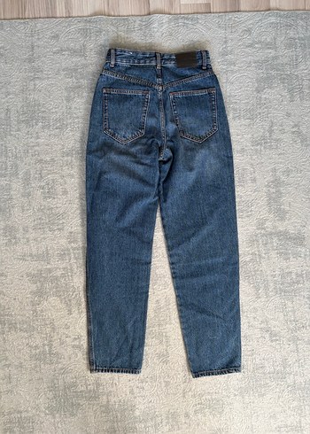 Kadın Mavi Denim Midi Boy Pantolon - Görsel 2