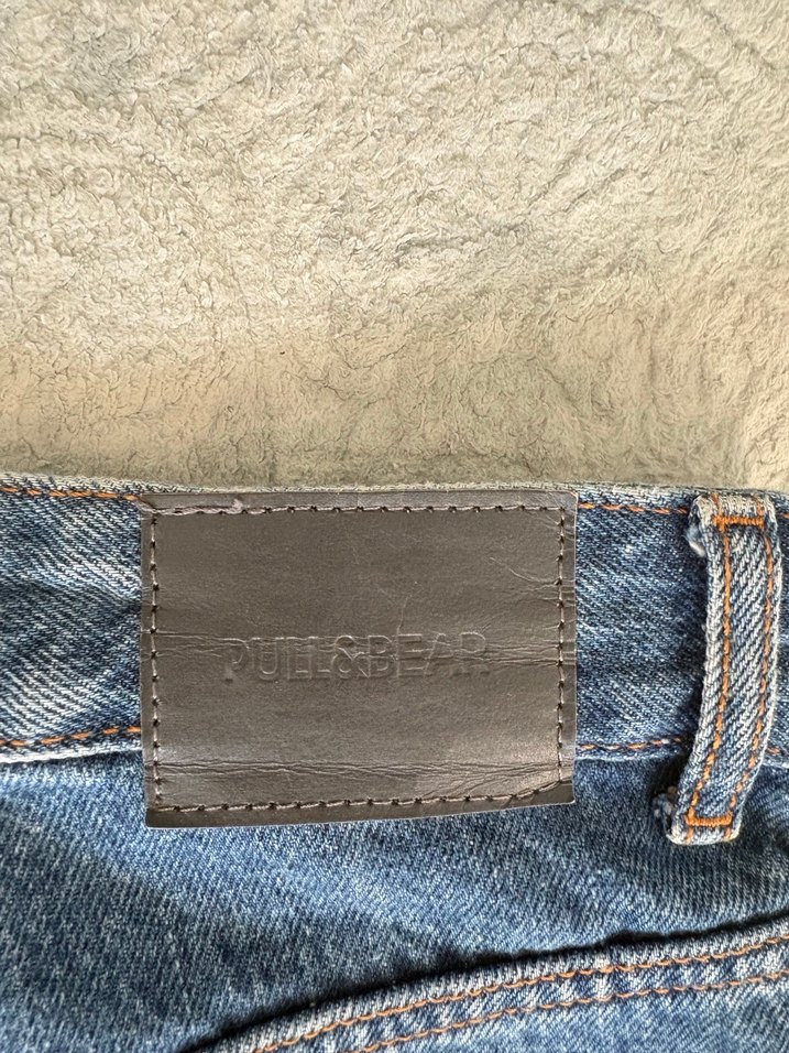 Kadın Mavi Denim Midi Boy Pantolon - Görsel 3