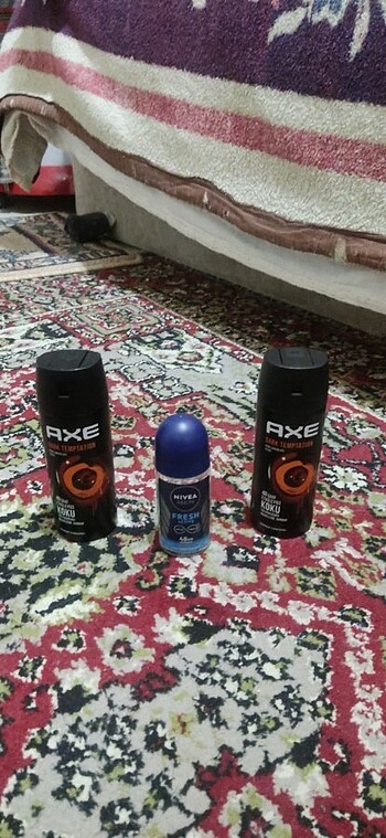 2 ADET AXE DEODORANT 1 NİVEA MEN ERKEK ROLL-ON