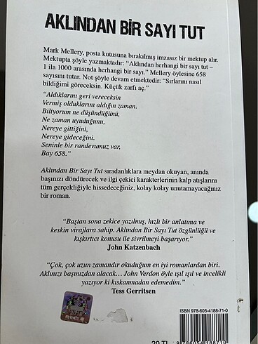  Beden John Verdon- Aklından Bir Sayı Tut