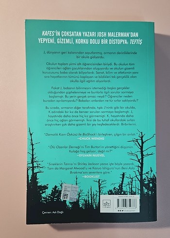 Teftiş - Josh Malerman Roman