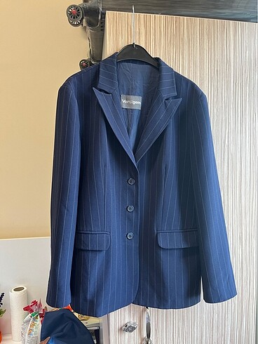 American Vintage Lacivert Vintage Blazer Ceket