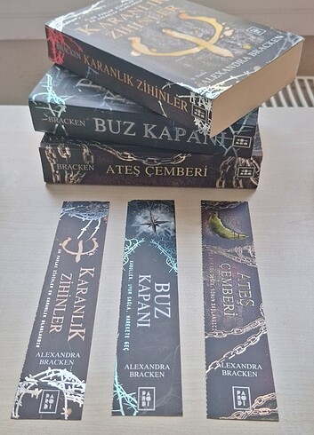 Karanlık Zihinler serisi 3 kitap takım